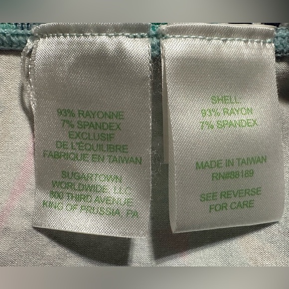 LILLY PULITZER Lookin Sharp Brenna Stretch Athleisure Coastal Beach Skirt Large - Picture 8 of 9